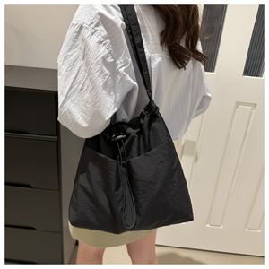 TEMU 캐주얼 천 가방, 여성용 솔리드 컬러 패션 대용량 숄더백 다용도 크로스바디 가방 여성 토트백, 여행용 수납 가방