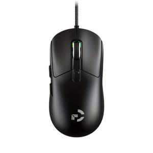 TEMU 유선 마우스 12800DPI 즉각적인 A825 게이밍 칩 RGB 발광 마코 프로그래밍 E-스포츠 게이밍 마우스