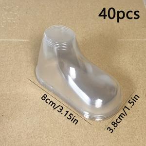 TEMU 80mm 투명 신발 갈고리