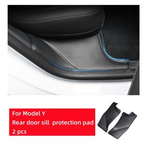 TEMU Tesla Model Y 뒷좌석 실 프로텍터 및 언더 시트 매트 1개/2개