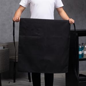 TEMU 셰프용 하프 앞치마 웨이스트 앞치마 주방 작업복 앞치마, 호텔, 레스토랑, 패스트푸드점용