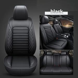 TEMU 5-인용 카시트 커버 풀세트 – 95%의 5인승 차량(승용차, SUV, 밴)에 적합 – PU 가죽, 통기성 – 사계절 시트 보호