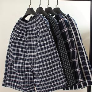 TEMU 남성용 여름 반바지 비치팬츠 4개 세트, 얇고 통기성 좋은 루즈핏 플러스 사이즈, 집과 잠옷용 캐주얼 5인치 아빠 바지