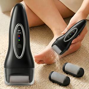 TEMU 충전식 USB 전동 발 각질 제거기, 간편한 디자인으로 각질 제거 및 광택 처리, 인체공학적 손잡이, 남녀 모두에게 인기, 이상적인 선물!