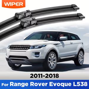 TEMU Range Rover Evoque L538 2011-2018 전면 와이퍼 블레이드, 전면 윈드쉴드 청소 윈도우 윈드스크린 자동차 부품 차량용 레인 브러시