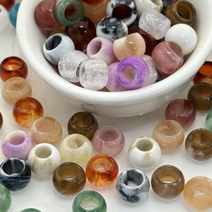 TEMU 56개 10mm 투톤 라운드 구슬, DIY 공예용 대구경 구슬, 의류 장식 및 액세서리용, 핸드메이드 비즈 공예용품, DIY 장식용 구슬, 미술, 공예 및 재봉용품, 목걸이, 팔찌, 귀걸이, 휴대폰 고리, 열쇠고리, 가방 고리용 장식용 구슬, 땋은 머리용 구슬 및 기타 핸드메이드 액세서리용
