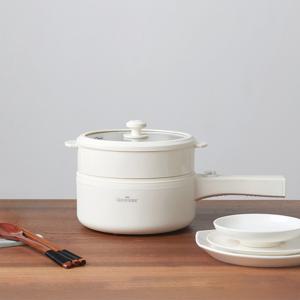 TEMU 퀸센스 세라믹 멀티 일렉트릭 팟 1.5L (찜기포함) 멀티쿠커