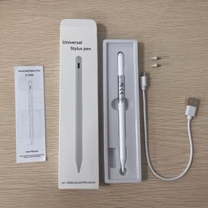 TEMU 고정밀, 고감도 펜, 교체용 팁 2개 포함, 부드러운 필기감, 고속 충전. 스마트폰 및 태블릿에 적합한 터치 펜, 아이폰, 화웨이, 샤오미, 아이패드와 호환. 태블릿 추가에 이상적인 선택