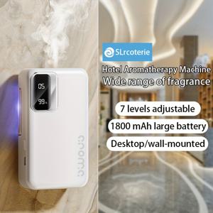 TEMU 7단계 조절 가능한 차량 및 가정용 아로마테라피 가습기, USB 전원, 1800mAh 대용량 배터리 - 저소음 작동, 컴팩트 디자인 & 자석 베이스/벽걸이 기능, 사무실·침실·차량 사용 가능, 여행에 이상적인 선물, 세련된 디퓨저, 내구성 강화, 다중 속도 설정, 웰니스 애호가를 위한 제품
