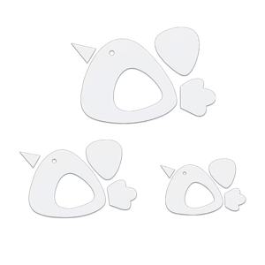 TEMU 닭 모양 및 패턴이 있는 투명 PET 재봉틀용 टेम플릿 12개 - 패브릭 공예, 플레이스매트, 퀼팅 프로젝트용 DIY 퀼팅 도구, 수제 장식용, 취미가와 초보자를 위한 공예 용품과 호환