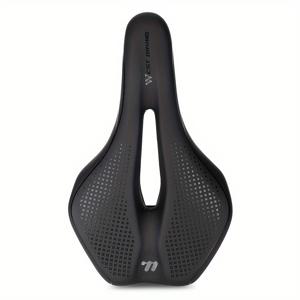 TEMU WEST BIKING 속이 빈 디자인 자전거 시트, 통기성 쿠션 MTB용, 로드 사이클링용 부드럽고 충격 흡수