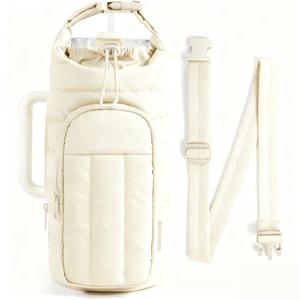 TEMU 어깨끈 물병 가방, 40/32oz 크로스바디 백, 피트니스 액세서리, 남녀공용 어깨가방 - 크리스마스, 발렌타인데이, 새해 선물