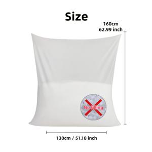 TEMU 150Cm/59.06Inch 빈백 소파 범용 워셔블 내부 커버, 충전재 제외, 내부 커버만 해당, 다양한 모양의 편안한 소파의 내부 커버에 적합