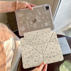 TEMU 삼성 갤럭시 태블릿용 신선한 보호 케이스, 모델 S10, S7+, S8, S9, S9 FE, S10+, Tab S6 Lite, Tab A7, A8, A9+와 호환