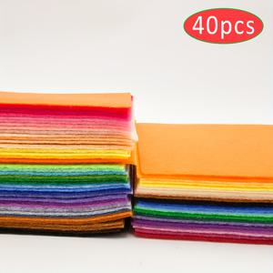 TEMU 40개 20x30cm 부드러운 펠트 원단 사각형, DIY 공예, 재봉, 인형 만들기, 크리스마스 휴일 장식, 부활절 수제 선물용품을 위한 부직포 펠트 시트