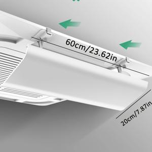TEMU 1개, 카세트 에어컨, 천장형 에어컨, 중앙 에어컨 바람 방향 조절기, 직접적인 냉기 및 따뜻한 바람 방지용, 바람 방향 조절 가능, 상하 방향 조절, 가정, 학교, 사무실, 식당에 적합