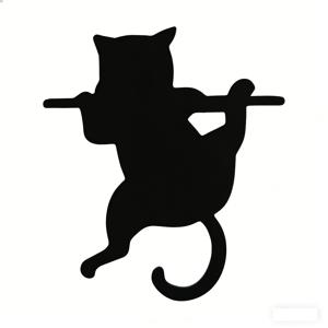 TEMU 귀여운 검은 고양이 책갈피, 고양이 애호가를 위한 선물, 학교, 가정, 사무실용 사랑스러운 아기 고양이 책갈피 - 학생, 교사용 책 페이지 마커, 책장 장식, 책용 책갈피