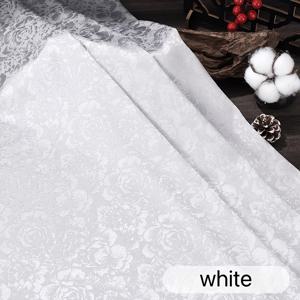 TEMU 50Cm*70Cm (19.69In*27.56In) / 100Cm*70Cm (39.37In*27.56In) 모란 패턴 자카드, 빈티지 새틴 원단, 고대 스타일 한푸 의상, 말 얼굴 스커트, 코스프레 당나라 복장, 브로카드 새틴 소재