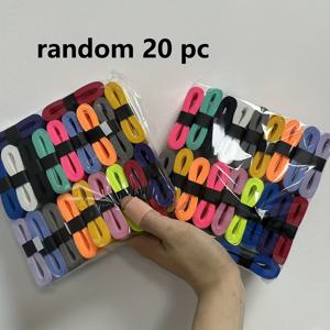 TEMU PU 미끄럼 방지 땀 흡수 스포츠 장갑 테이프 20롤 | 멀티컬러 (레드, 블루, 옐로우, 블랙, 퍼플, 핑크, 화이트, 그린, 브라운, 그레이) - 높은 점착력, 흡습성, 내구성, 테니스, 배드민턴, 낚싯대에 적합