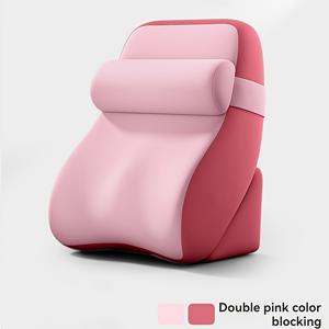 TEMU 다용도 2-in-1 독서 베개 & 침대 웨지, 조절 가능한 메모리폼 등받이, 바닥 좌석, 소파, 침실용 다기능 라운지 쿠션, 조절 가능한 머리 받침 & 허리 베개가 있는 인체공학적 디자인, 통기성 좋은 부드러운 촉감