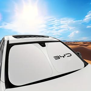 TEMU BYD 모델 전용 햇빛 가리개 1개, 효율적인 햇빛 차단, 단열 및 그늘막 기능. Han, DMI, Datang Pro, MAX 및 기타 모델에 적합