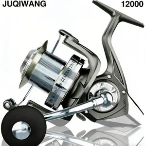 TEMU JUQIWANG TH10000-12000 시리즈 빅게임 릴 1개, 바닷물 낚시용 릴, 바닷물 낚시용으로 설계, 대형 게임피쉬 전용, 바닷물에 강함, 부식에 강함, 고품질 JUQIWANG 바닷물 낚시용 릴, 최대 드래그력 24kg