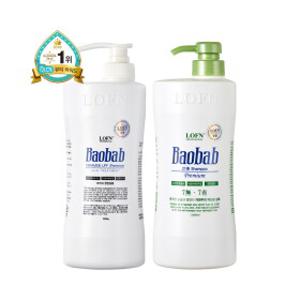 로픈 바오밥 트리트먼트 1000g + 건성/지성샴푸 1000g