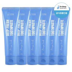 [닥터딥] 딥프레쉬 치약*6