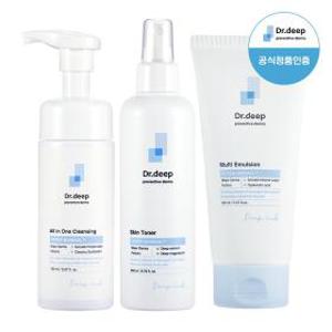 [닥터딥] 미네랄 3종세트(멀티에멀젼+스킨토너+클렌징폼)