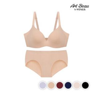 노와이어 누디 보정 브라팬티 세트(SSET434)