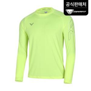 [다이나핏 공식] 남성 BENT 긴팔티 라운드 V넥티셔츠 YMP24246G1 (정상가 :89,000)