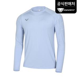 [다이나핏 공식] 남성 BENT 긴팔티 라운드 V넥티셔츠 YMP24246B2 (정상가 :89,000)