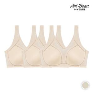 [비너스 아르보] 크레오라 프레쉬 노와이어 브라 A~C컵 3매입(SSET769)