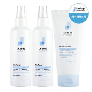 [닥터딥] 멀티에멀젼 1개+스킨토너 2개(+3종 체험키트증정)