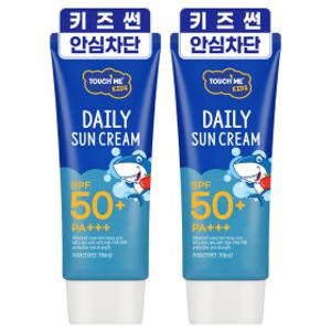 터치미 키즈 안심 선크림 60ml 2개 SPF50+ PA+++