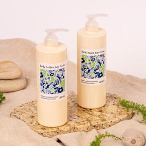 [1+1]아리아즈 퍼퓸 바디워시+바디로션 베이비파우더향 1000ml