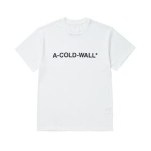 [리퍼] 어콜드월 ACWMTS092 WHITE (L) 에센셜 로고 남성 반팔티 타임메카