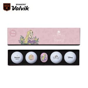 볼빅 비스타3 디즈니 프린세스 라푼젤 4구+볼마커