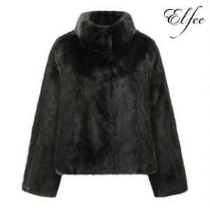 진도 Elfee 풀스킨 휘메일 밍크 케이프 자켓 (E9W3EJ16)
