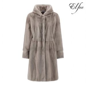 진도 Elfee 풀스킨 휘메일 유색 밍크 롱코트 (E9W3EC17_)