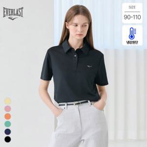 에버라스트 데일리 여성 쿨원단 카라 반팔티셔츠 PK티 골프티셔츠 정장룩 오피스룩 Bon-2585
