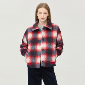 니트 블록 체크 블루종 점퍼_BAJPF4561NY