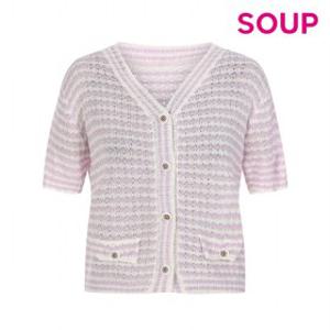 [SOUP] 스트라이프 니트 가디건 (OY6GDT0)