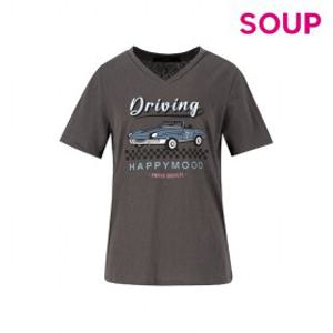 [SOUP] 라운드넥 프린트 티셔츠 (SA4ST30)