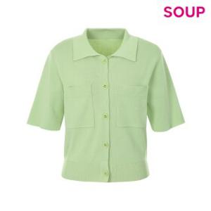 [SOUP] 니트 반팔 카디건 (OA4GDT1)