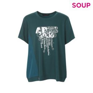 [SOUP] 레터링 반팔 티셔츠 (SA6STC2)