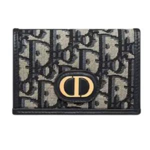 [DIOR][명품] 크리스찬 디올 디올 30 몽테인 글리신 지갑 블루 오블리크