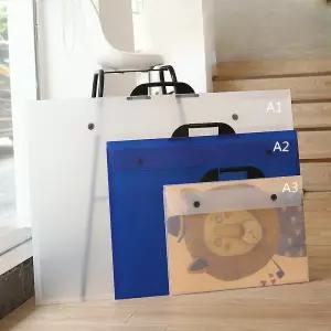 휴대용 a3 a2 도면 스케치북 도화지 화일 케이스 미술 문서 선물 보관 서류 방수 작품