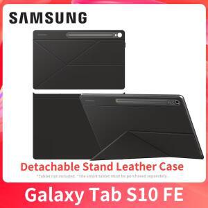 삼성 갤럭시 탭 S10 FE Wifi 태블릿용 새 분리형 스탠드 가죽 케이스 별도의 펜 홀더 슬림 라이트 태블릿