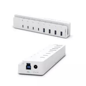아이피타임 8포트 USB 허브 파워1포트 USB3.0 7포트-WFGLU6U